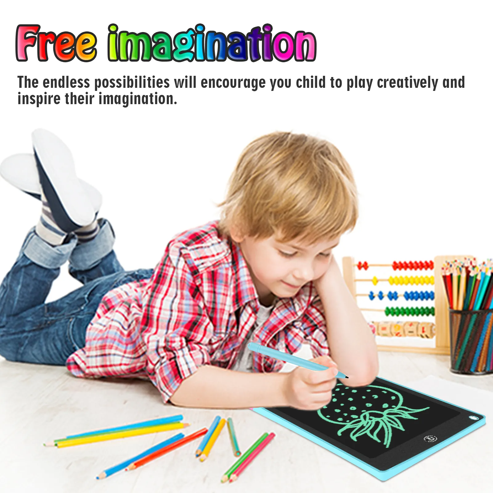 8.5" Writing & Drawing Tablet For Kids