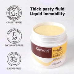 Karseell Collagen Hair Treatment Deep Repair Conditioning Argan Oil Collagen Hair Mask 500ml