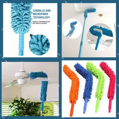 Flexible Micro Fiber Duster Extendable Rod – Fan Duster